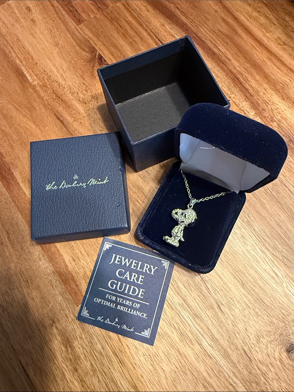 Gold-Tone Snoopy Pendant Necklace - Gold